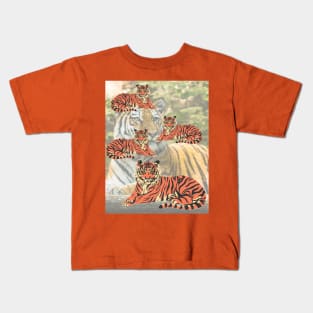 Tiger print Kids T-Shirt